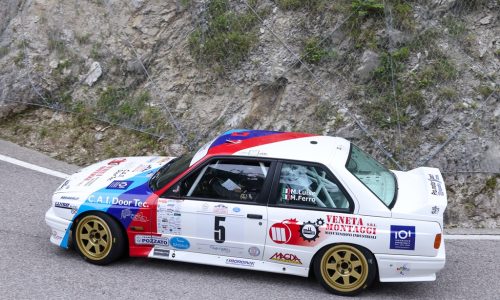 Matteo Luise conquista il Valsugana Historic Rally. Sotto la pioggia arriva la prima, storica vittoria.