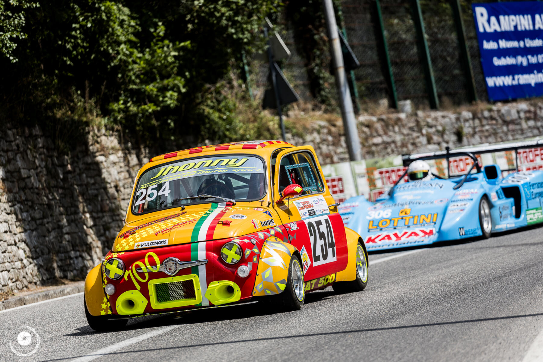 61° Trofeo Luigi Fagioli: a Gubbio la sfida in salita parla anche la lingua delle auto storiche.