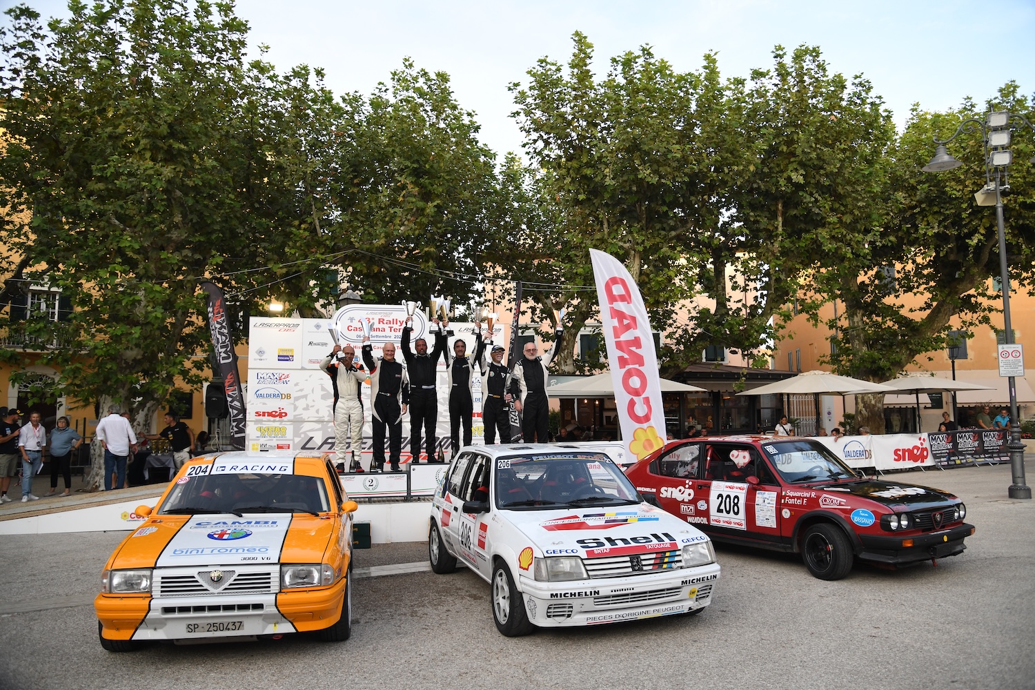 44° Rally Casciana Terme: moderne, storiche e Classic insieme per un weekend di grande rally.
