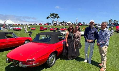 Monterey Car Week 2026, l’Alfa Romeo Spider “Osso di Seppia” di Michael Ingegno vince il Duetto Award.