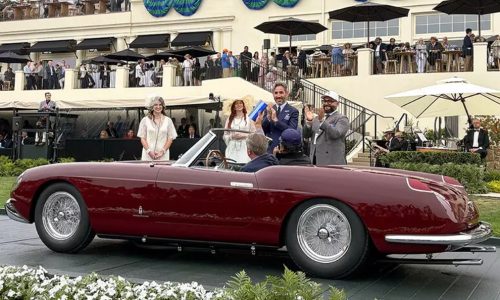 Pininfarina Trophy 2026: vince la Ferrari 250 GT Cabriolet.