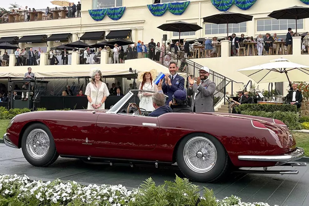 Pininfarina Trophy 2026: vince la Ferrari 250 GT Cabriolet.